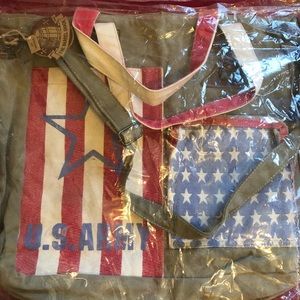 ✔️donated BNWT TBS Barrel Shack “Washington” Tote